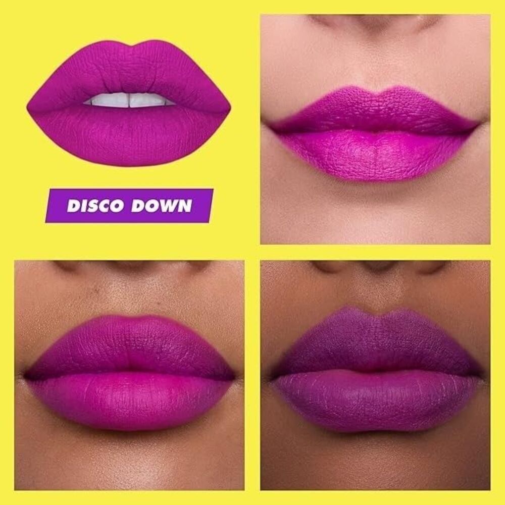 Lime Crime Soft Touch Comfort Matte Lipstick 0.14oz/4.4g - Disco Down NIB New - Picture 2 of 8